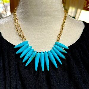 Handmade Sleeping Beauty Turquoise Necklace